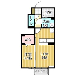 D-roomウィルの物件間取画像